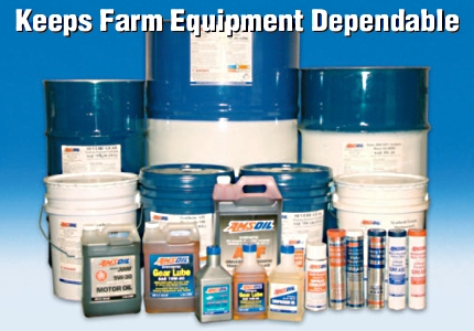 Keeps Farm Equipment Dependable Amsoil Makes a Difference in Performance